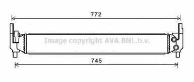 AVA QUALITY COOLING ai2346 -  Радиатор, охлаждение двигателя